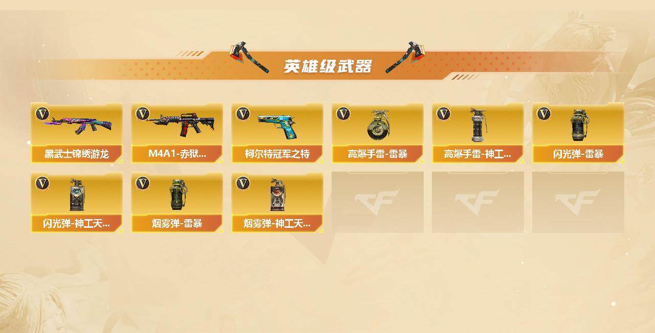 CFCMW441207穿越火线账号详情图3