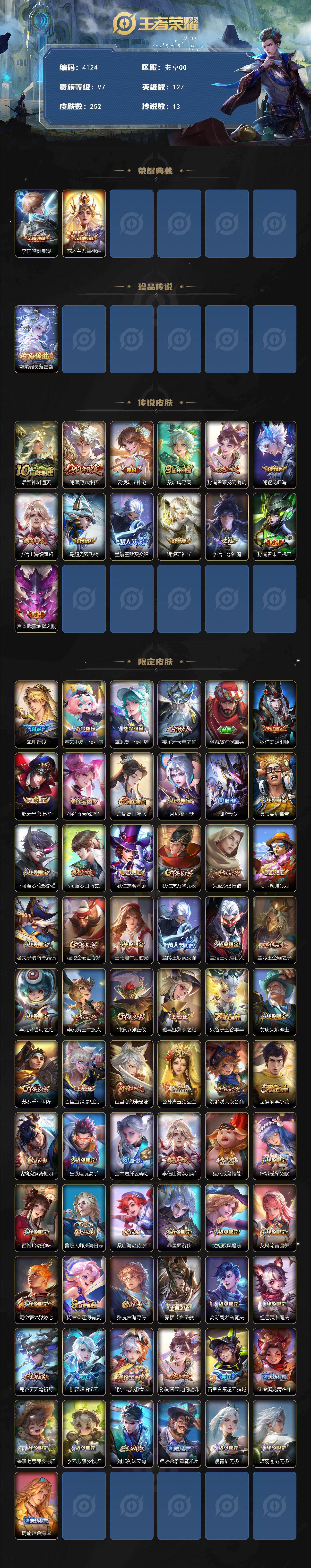 WZCMW4152903王者荣耀账号详情图2