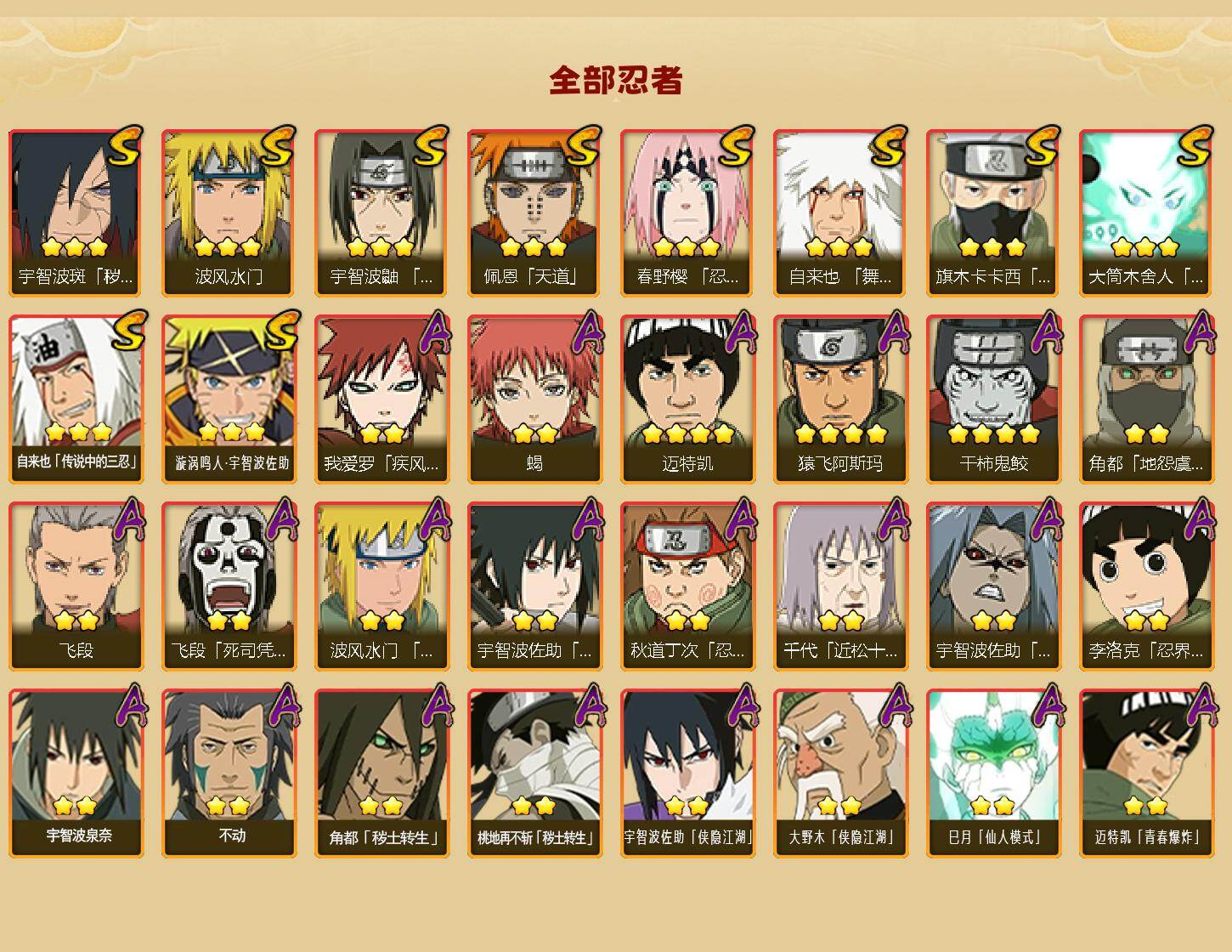 HYEY411929火影忍者账号详情图2 HYEY411929火影忍者账号详情图2