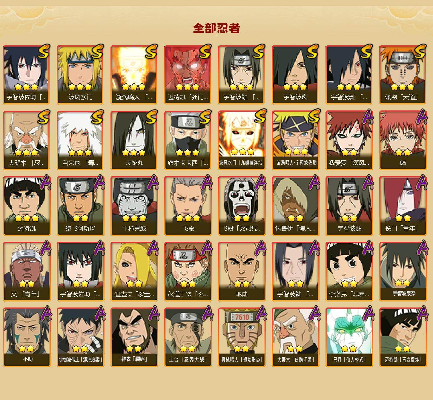 HYLFY412364火影忍者账号详情图2 HYLFY412364火影忍者账号详情图2