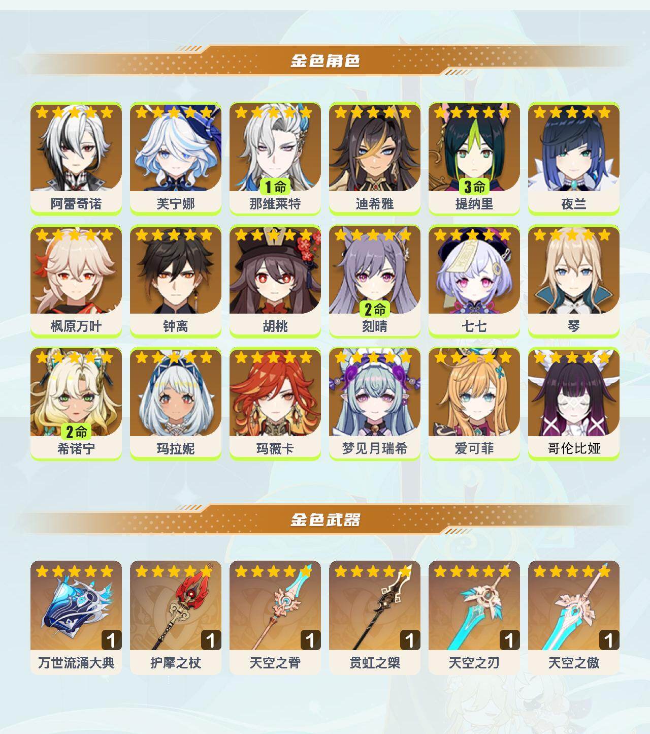 YSEY42209原神账号详情图3