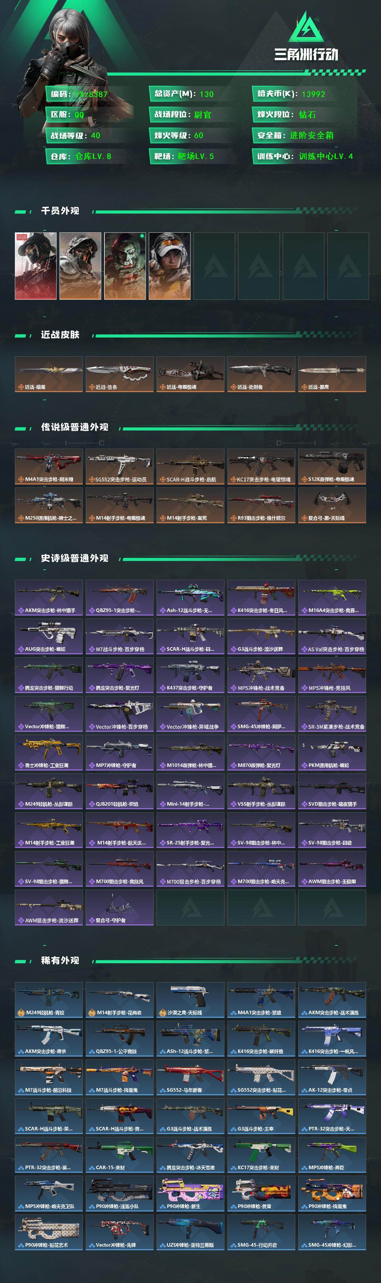 SJZCMW446760三角洲行动账号详情图2