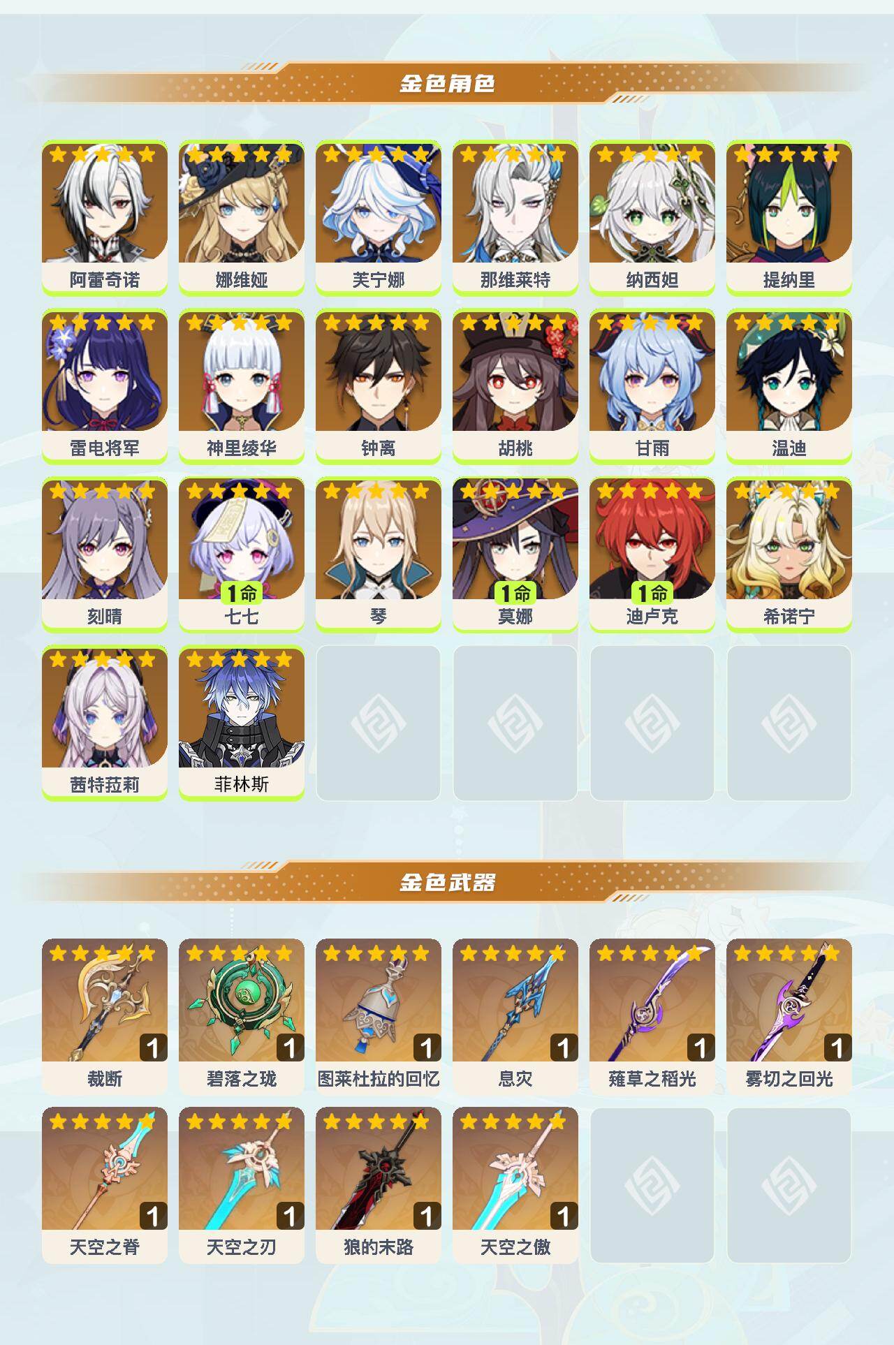 YSEY42366原神账号详情图3