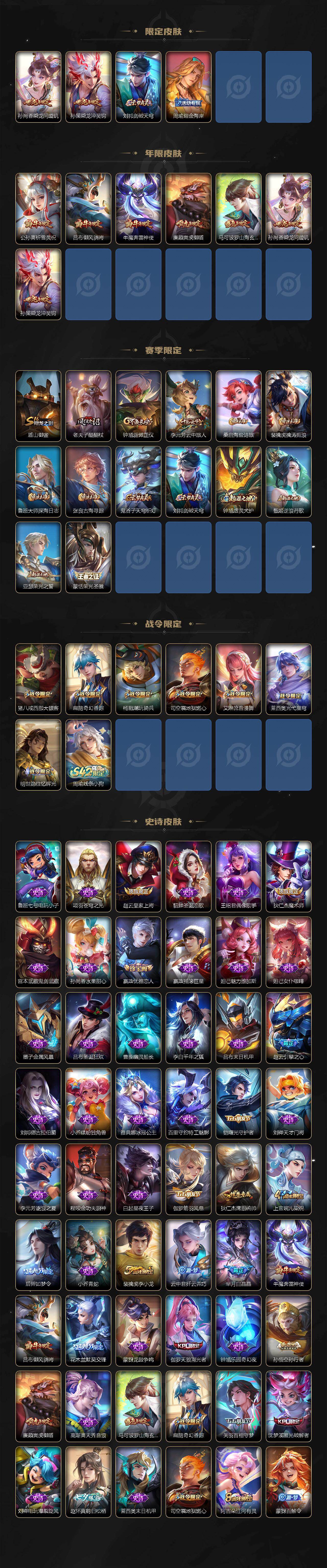 WZQM4167758王者荣耀账号详情图4 WZQM4167758王者荣耀账号详情图4