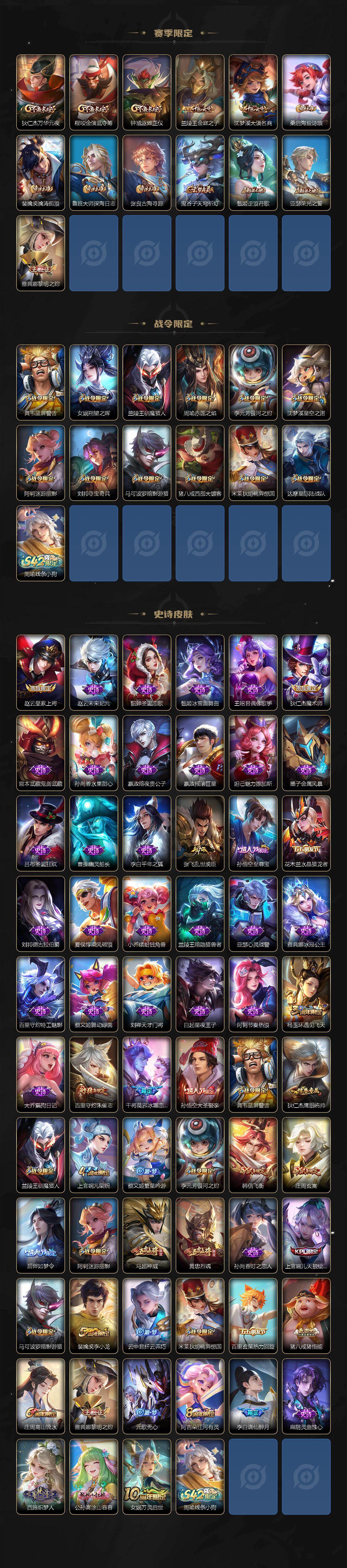 WZLX4168563王者荣耀账号详情图3 WZLX4168563王者荣耀账号详情图3