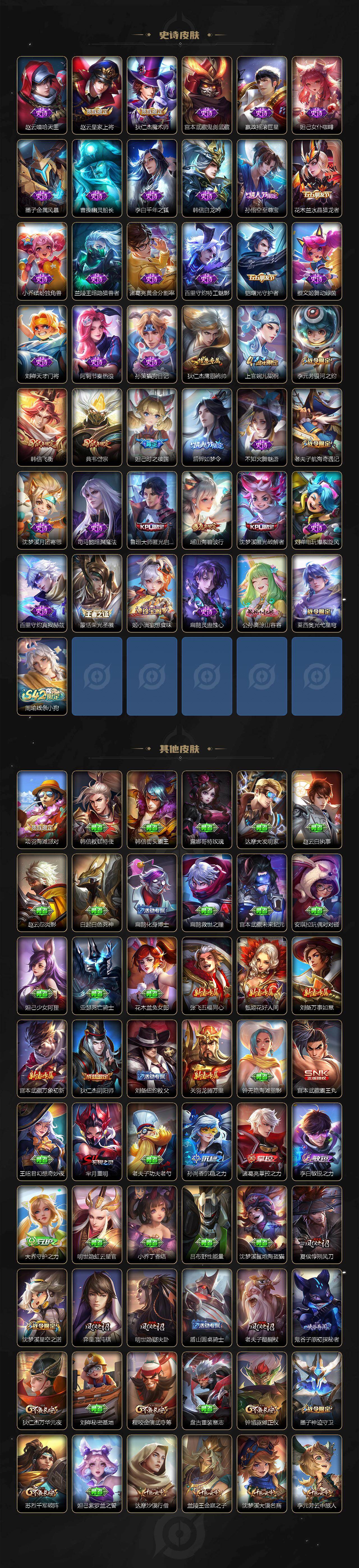 WZQM4174206王者荣耀账号详情图4 WZQM4174206王者荣耀账号详情图4