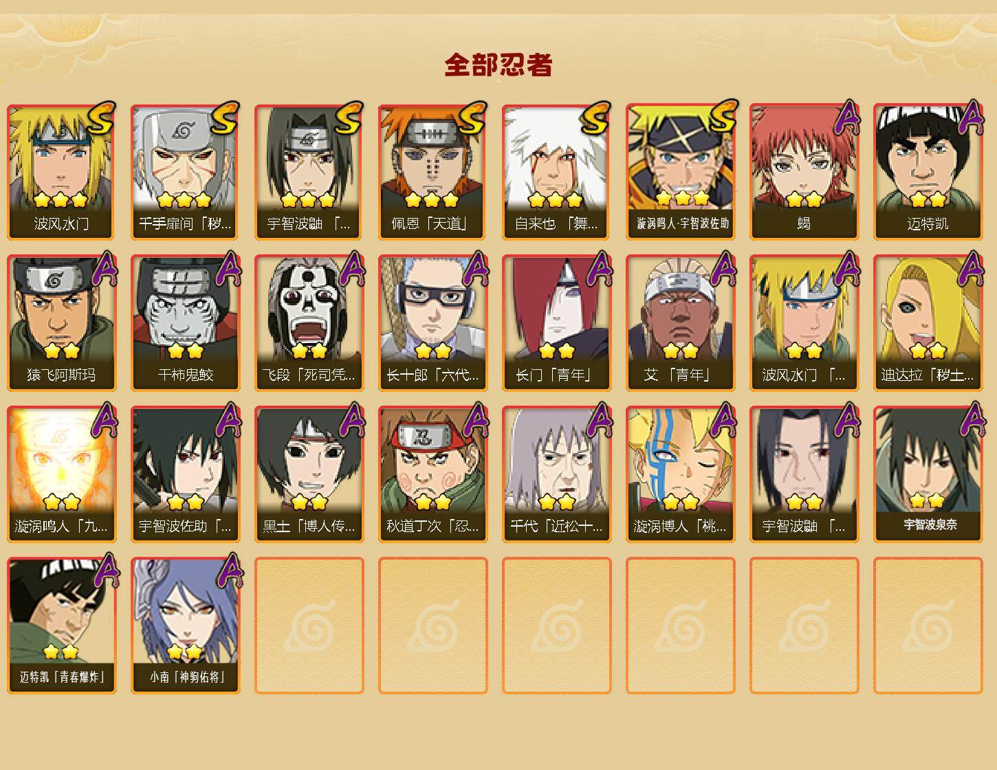 HYEY413439火影忍者账号详情图2