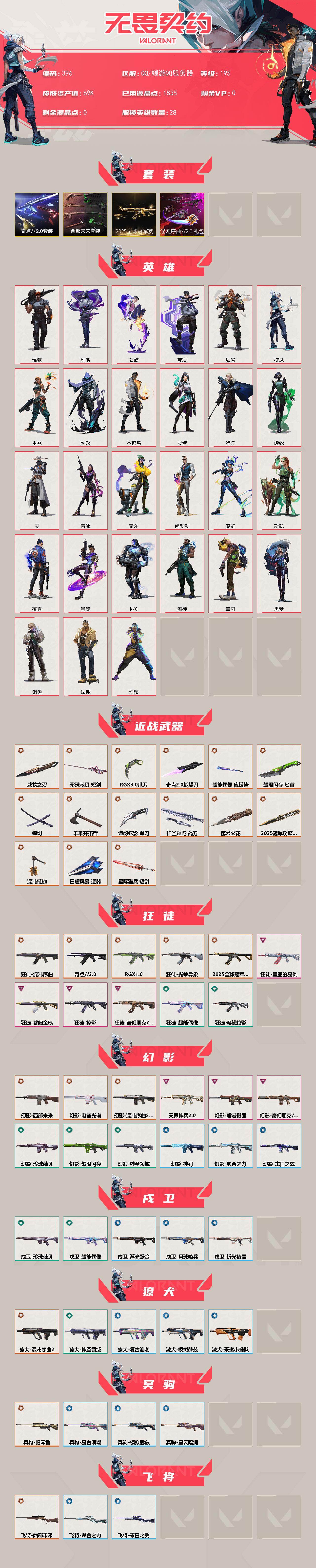 WWQQM414118无畏契约账号详情图3