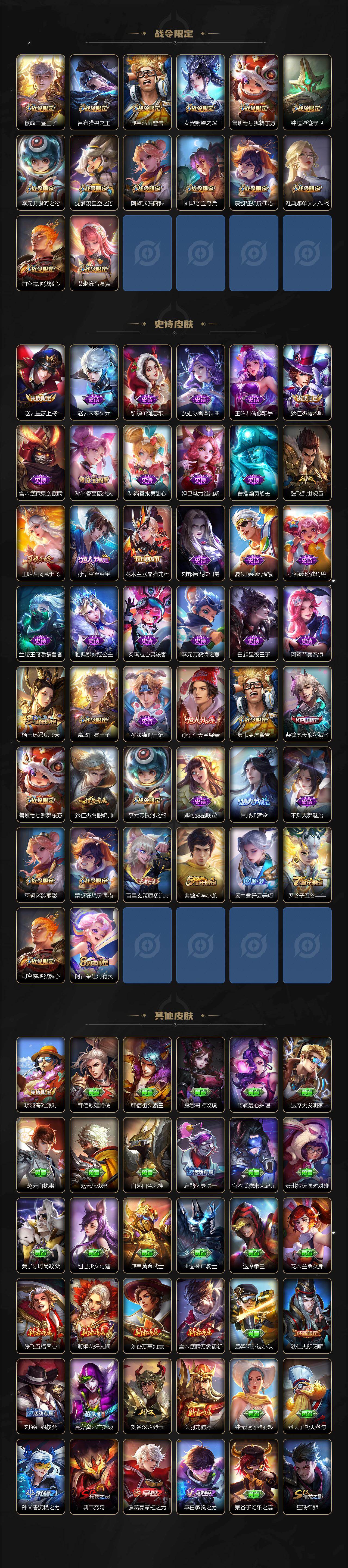 WZCMW4201791王者荣耀账号详情图3