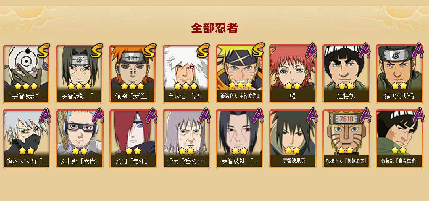 HYCMW413543火影忍者账号详情图2