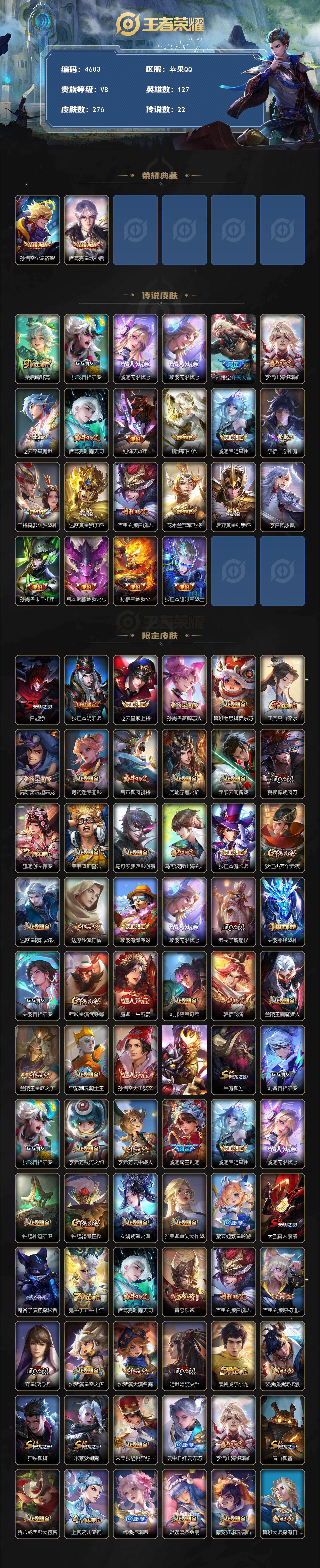 WZCMW4173193王者荣耀账号详情图2