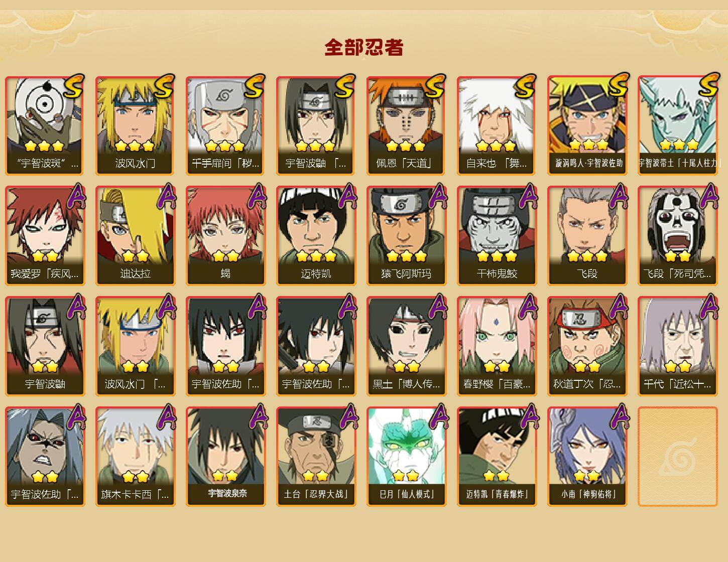 HYEY413920火影忍者账号详情图2