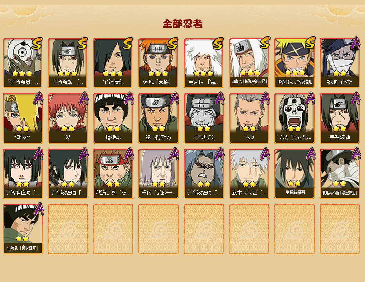 HYEY411826火影忍者账号详情图2