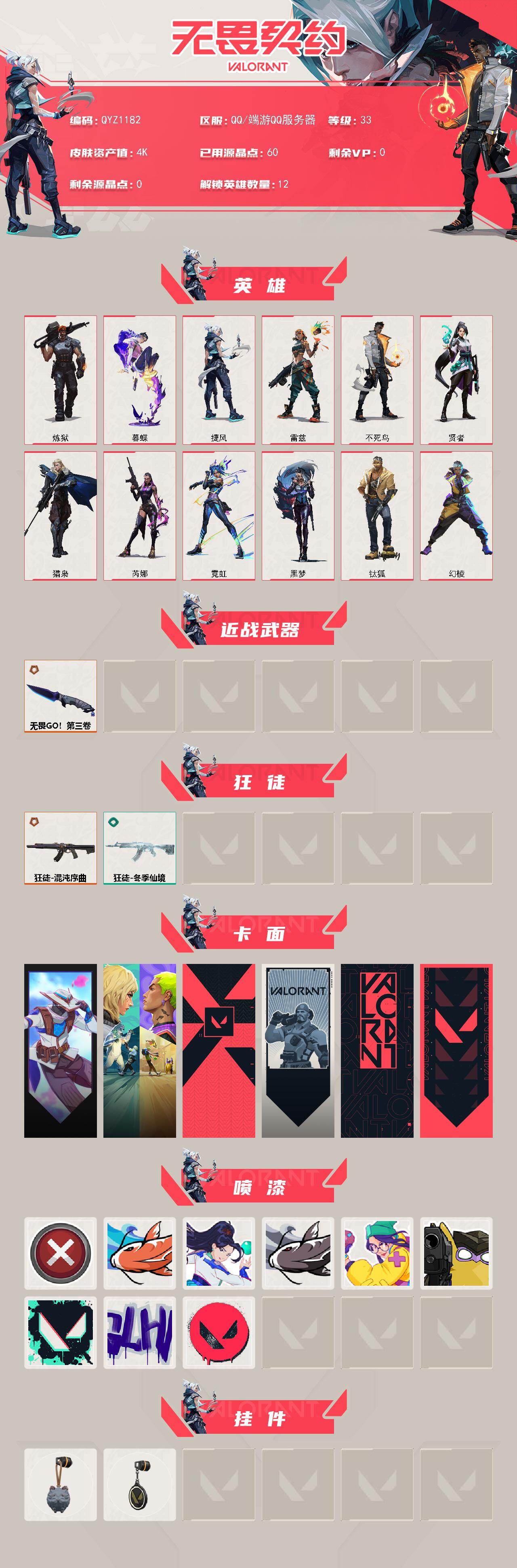 WWQEY413152无畏契约账号详情图2