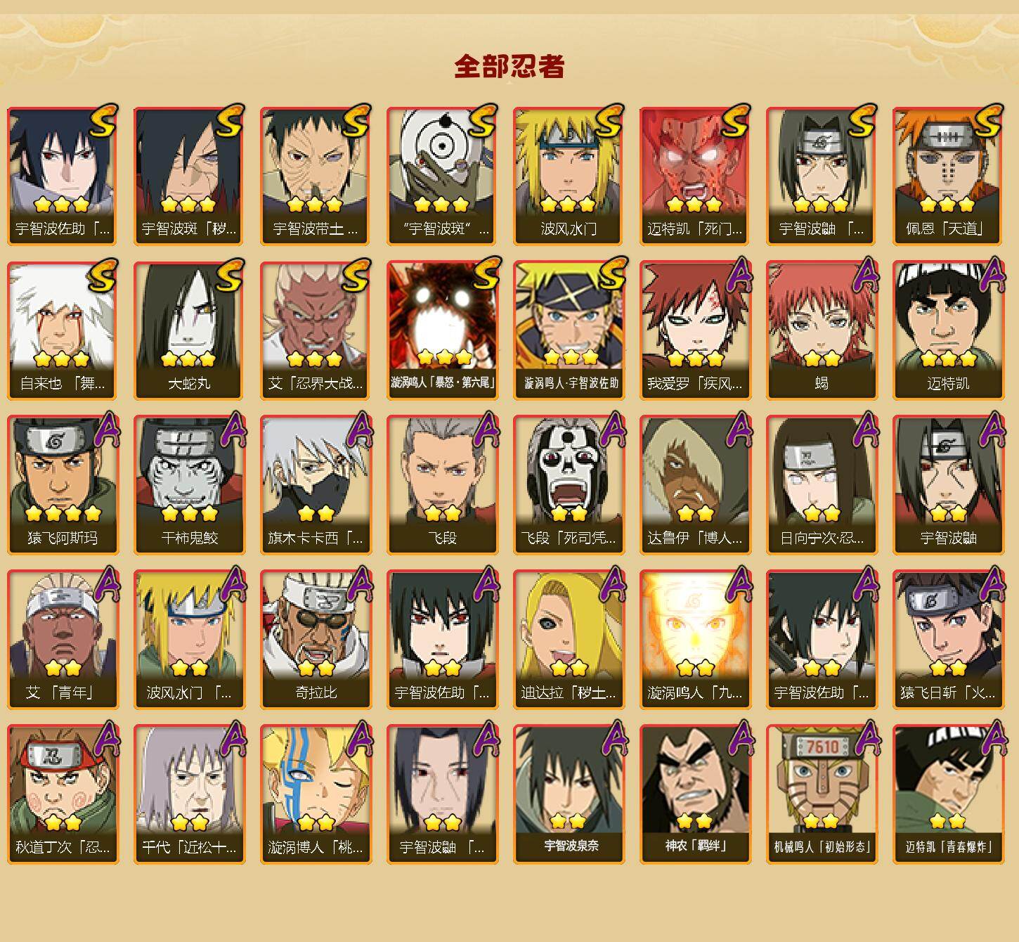 HYEY411894火影忍者账号详情图2