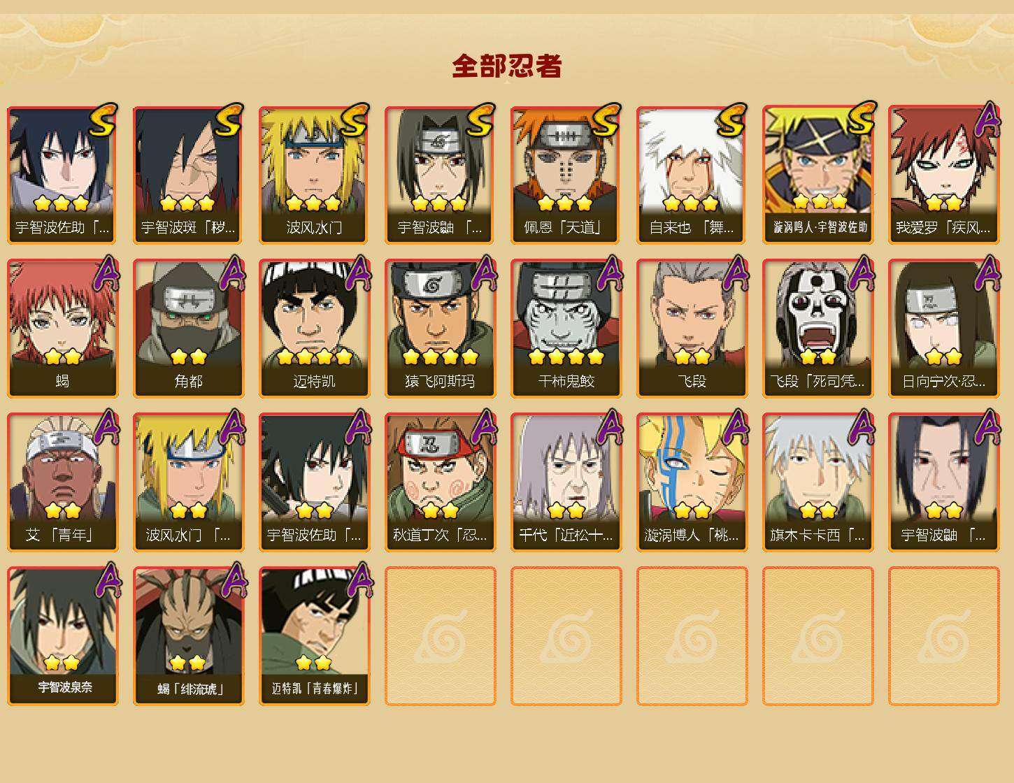 HYEY412173火影忍者账号详情图2