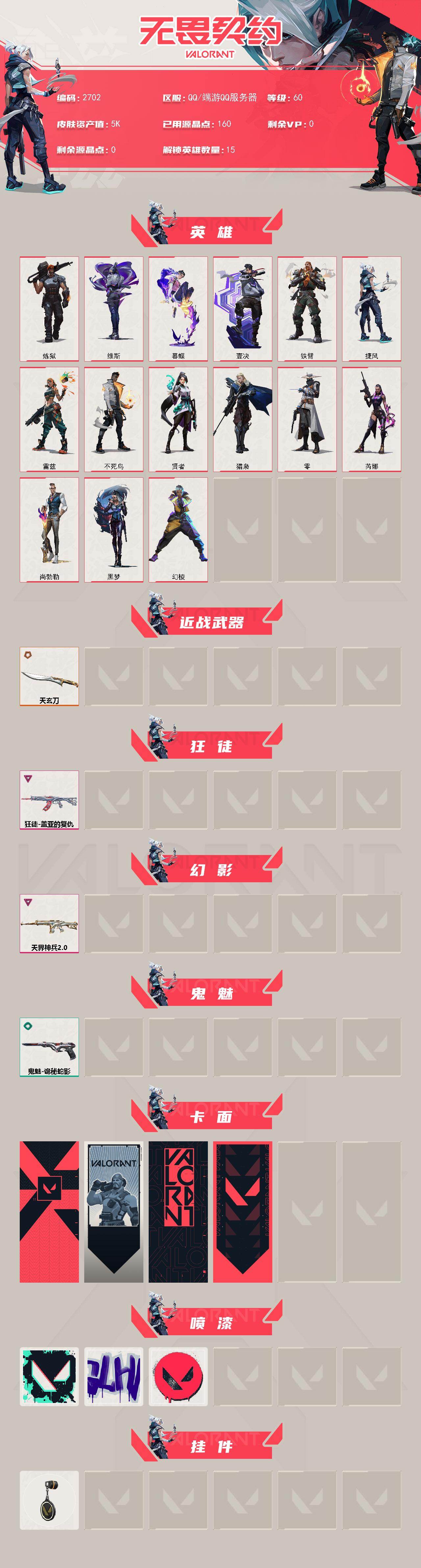 WWQXL413252无畏契约账号详情图2