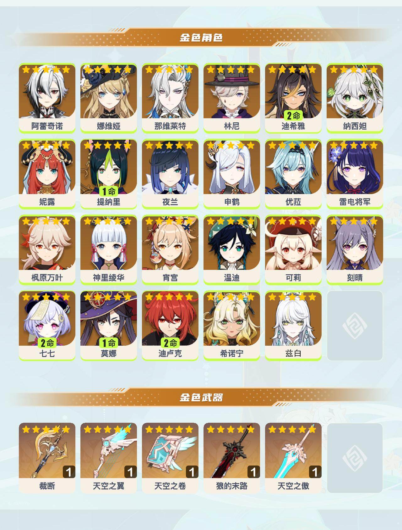 YSEY42176原神账号详情图3