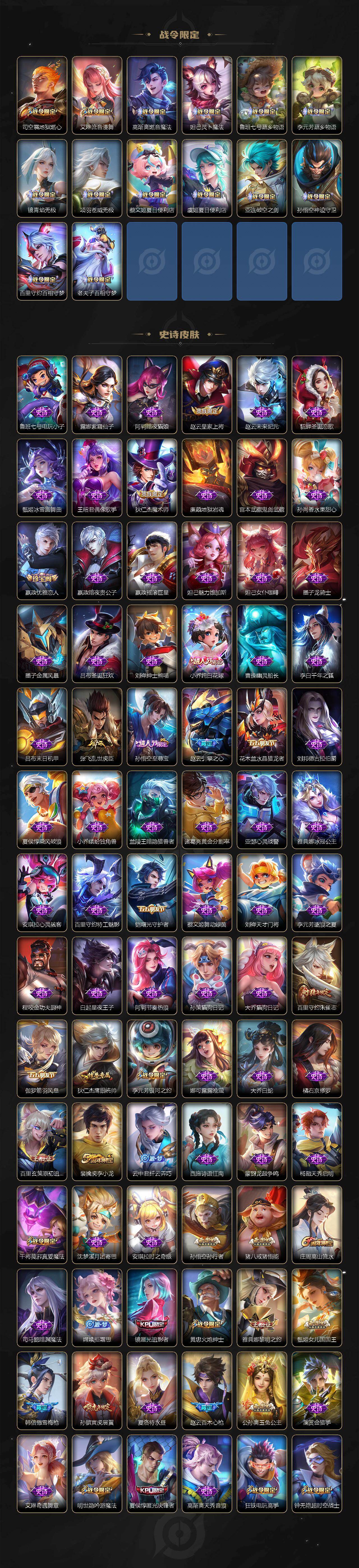 WZCMW4160008王者荣耀账号详情图4 WZCMW4160008王者荣耀账号详情图4