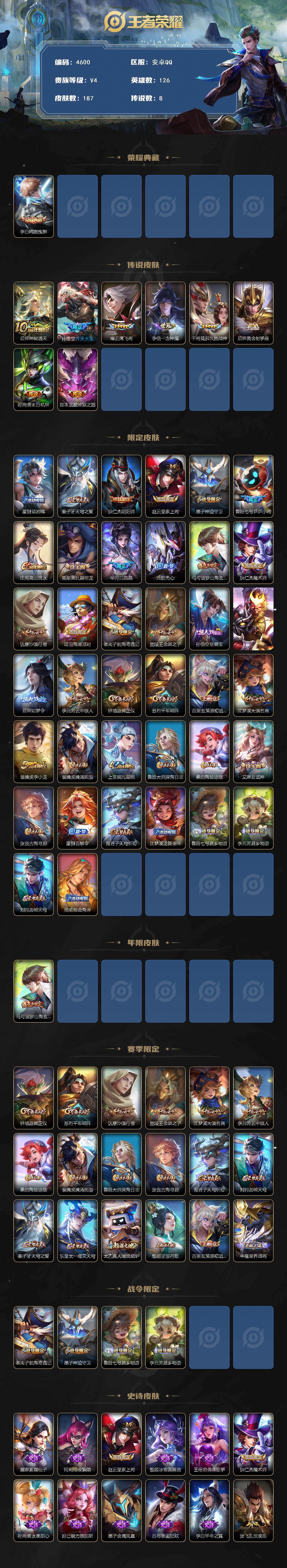 WZJZ4191933王者荣耀账号详情图2