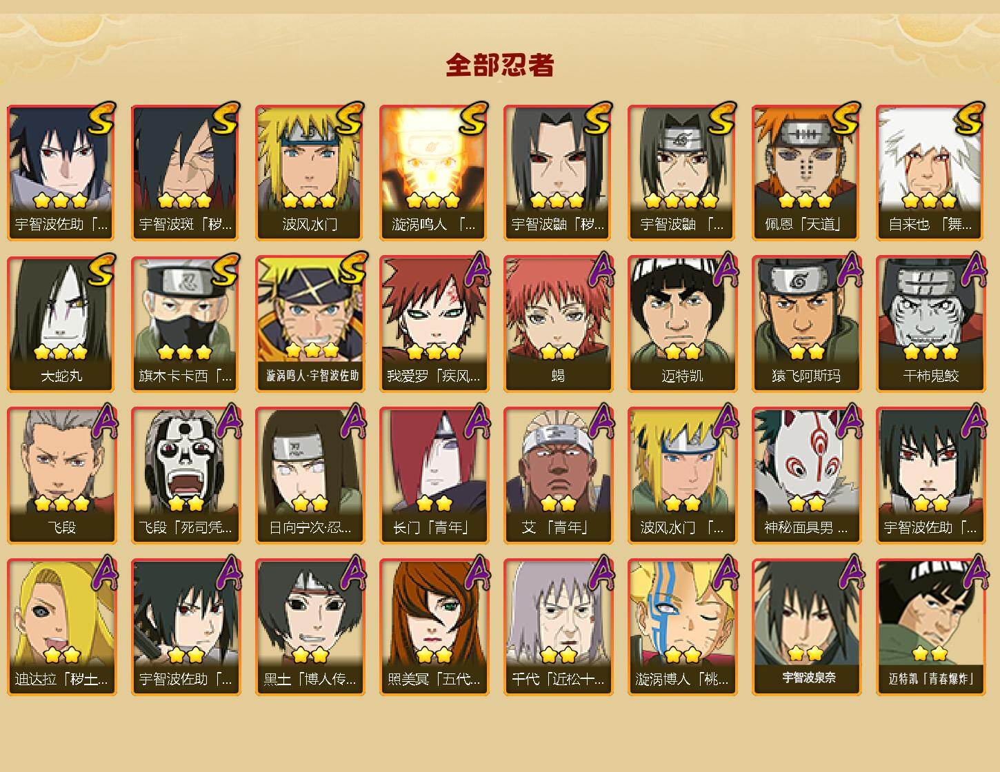 HYEY412727火影忍者账号详情图2 HYEY412727火影忍者账号详情图2