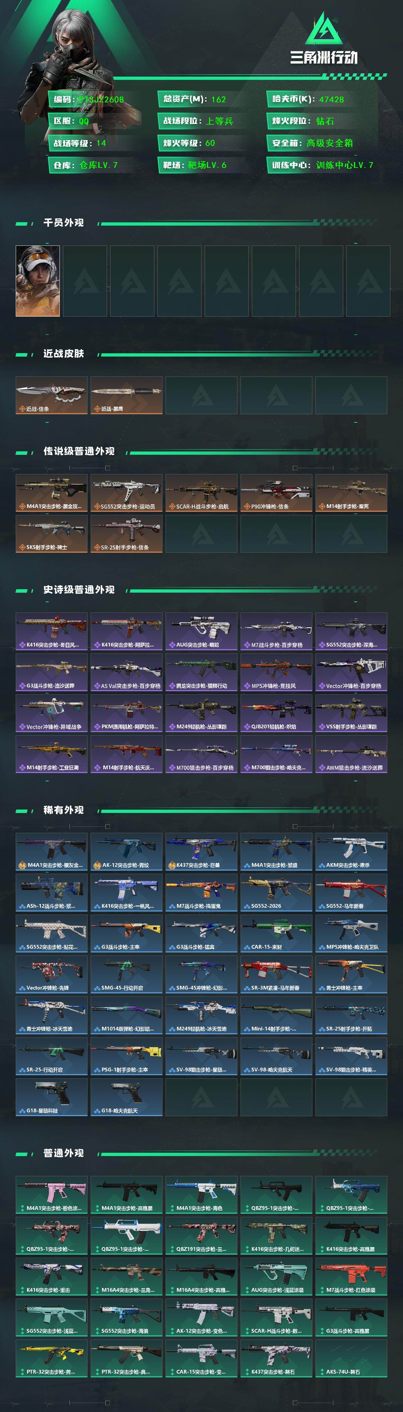 SJZCMW447269三角洲行动账号详情图2