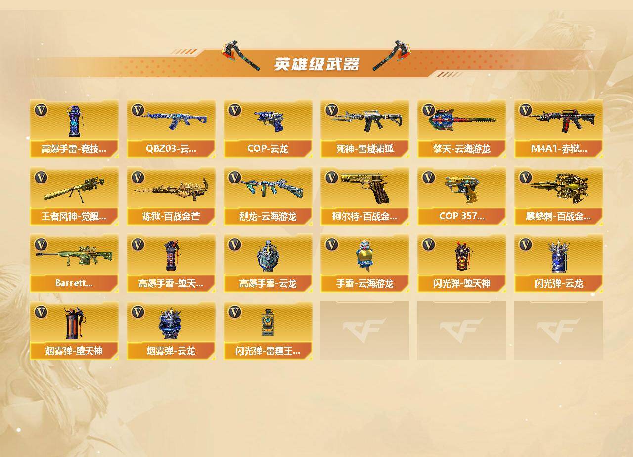 CFCMW445188穿越火线账号详情图3