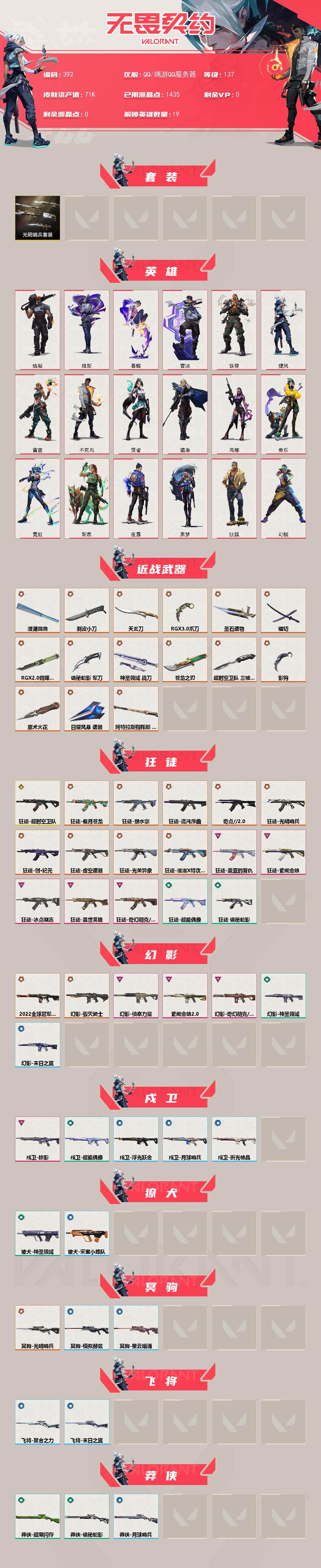 WWQQM414361无畏契约账号详情图3 WWQQM414361无畏契约账号详情图3