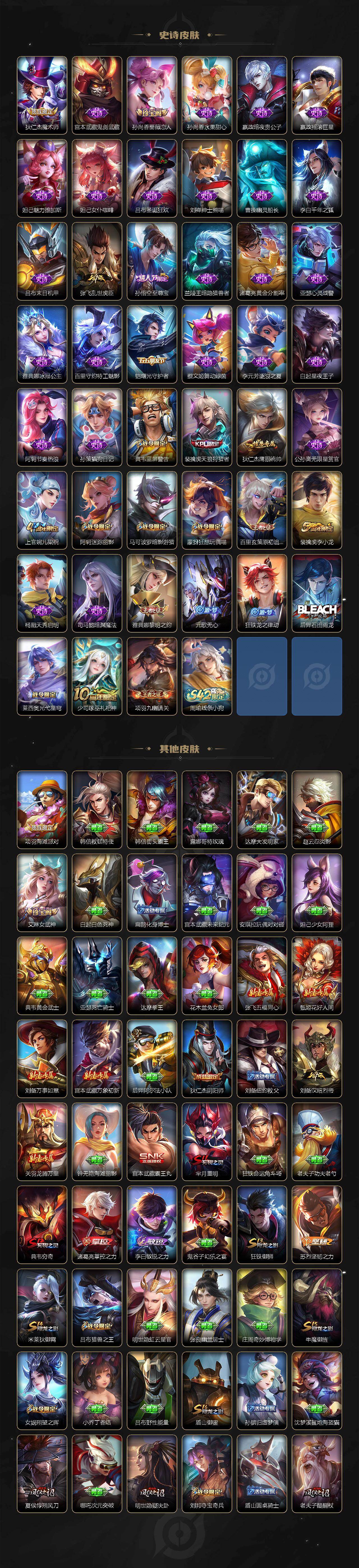 WZQM4176344王者荣耀账号详情图4