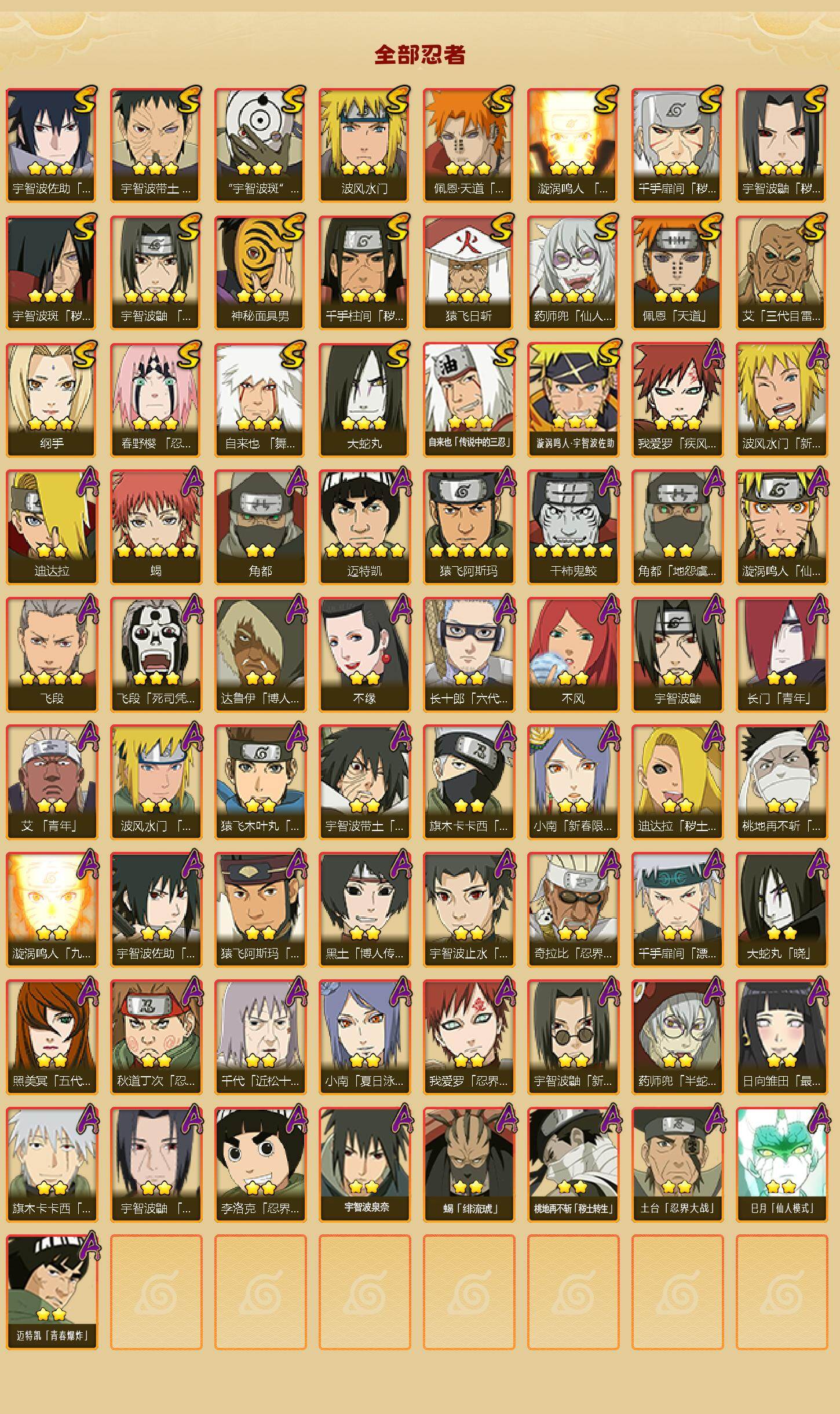 HYCMW413987火影忍者账号详情图2 HYCMW413987火影忍者账号详情图2