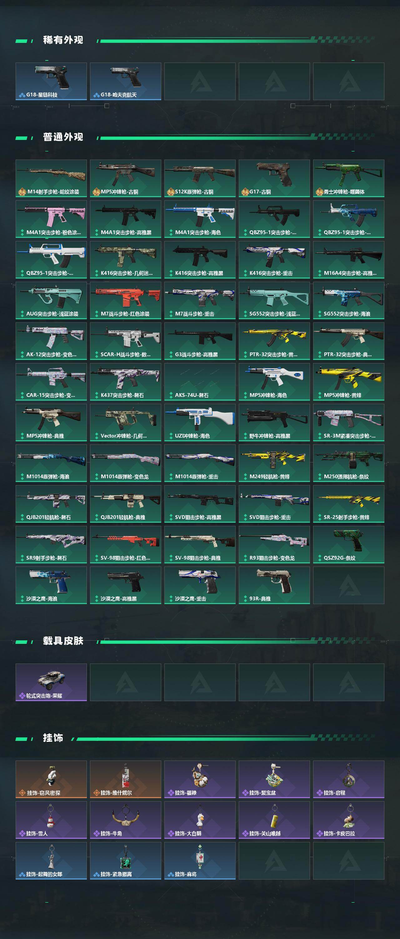 SJZQM452598三角洲行动账号详情图4