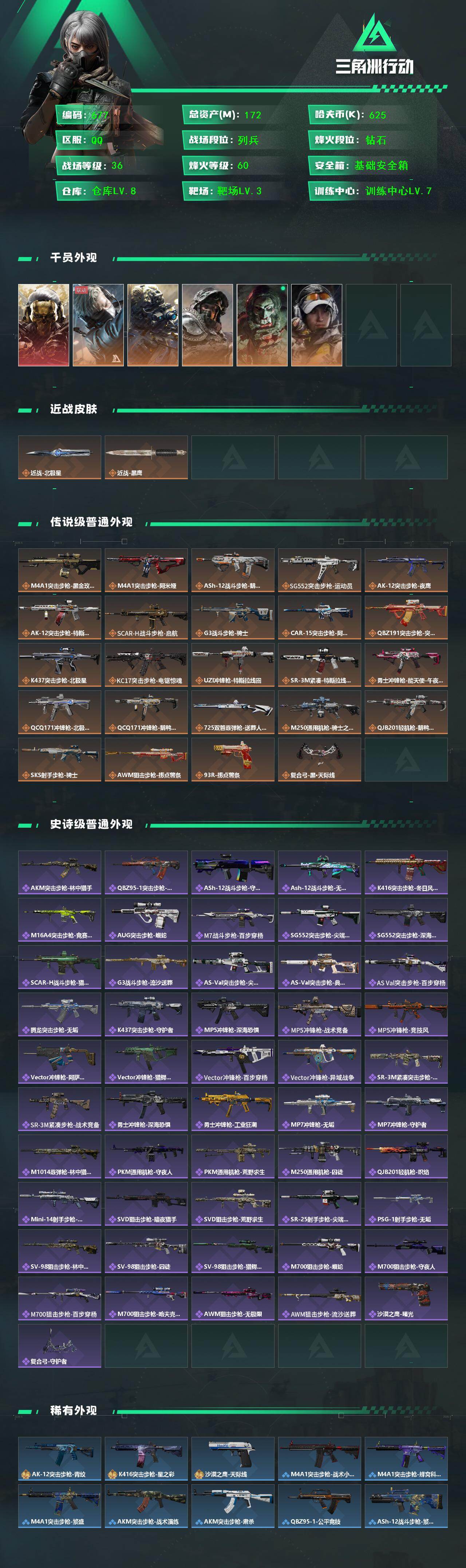 SJZCMW450369三角洲行动账号详情图2