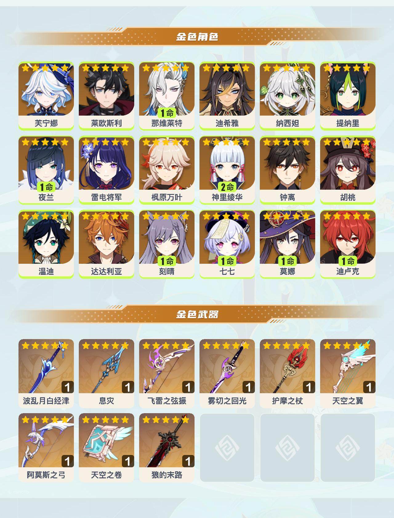 YSEY42707原神账号详情图3