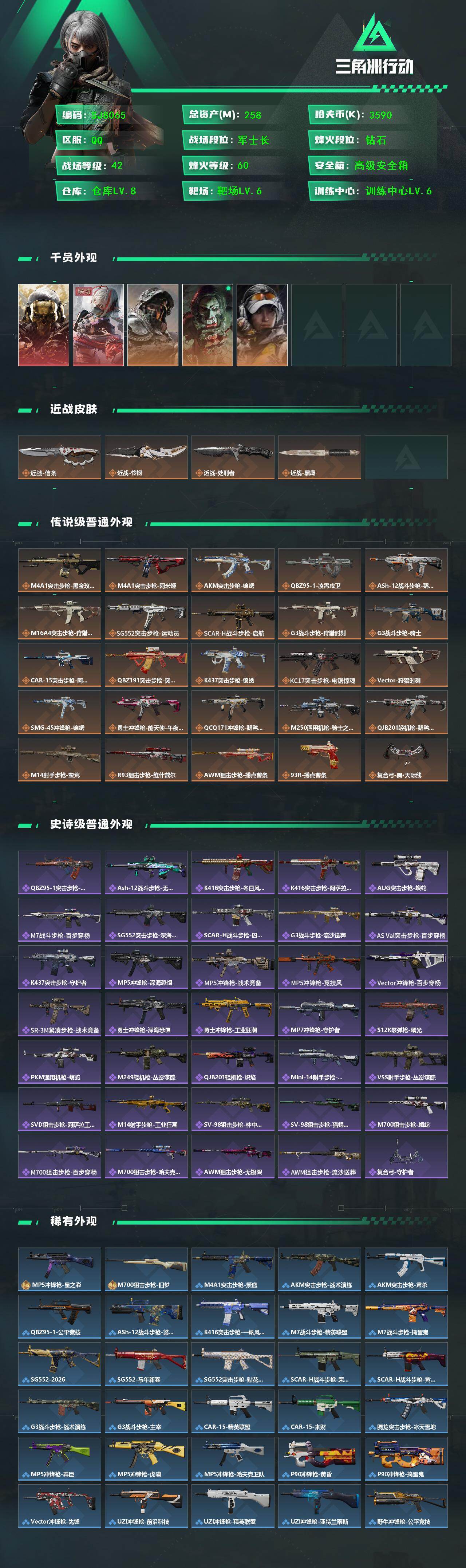 SJZEY450602三角洲行动账号详情图2