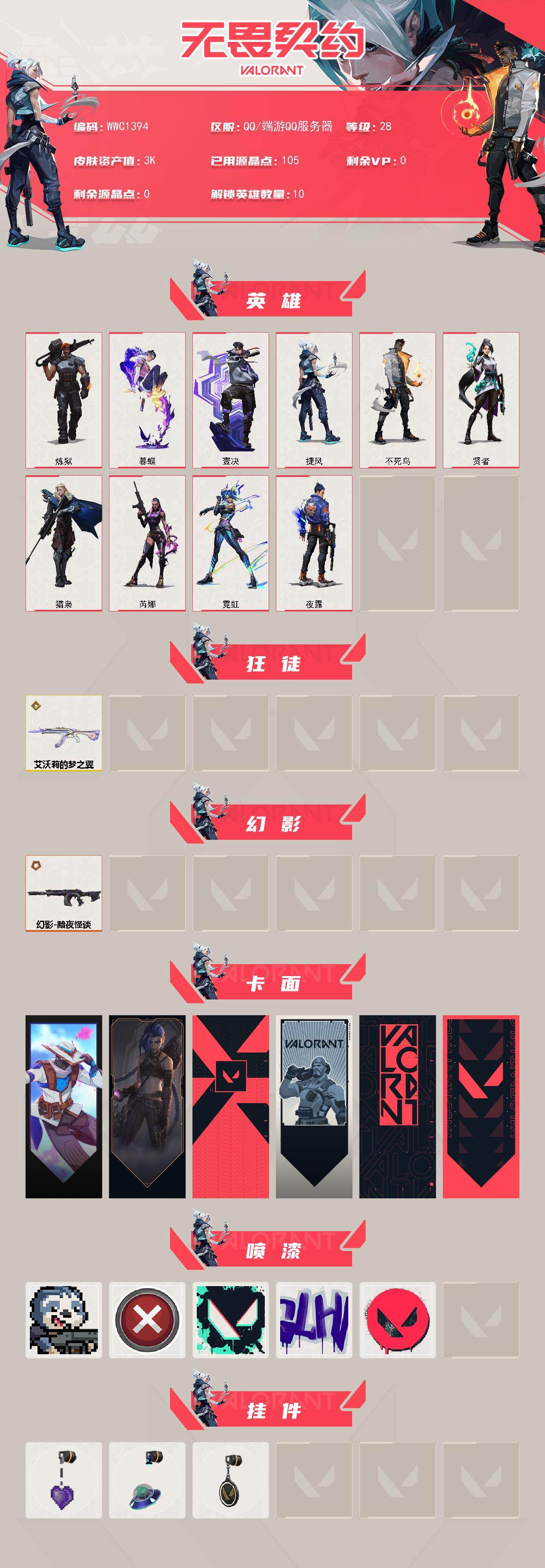 WWQQM414786无畏契约账号详情图3