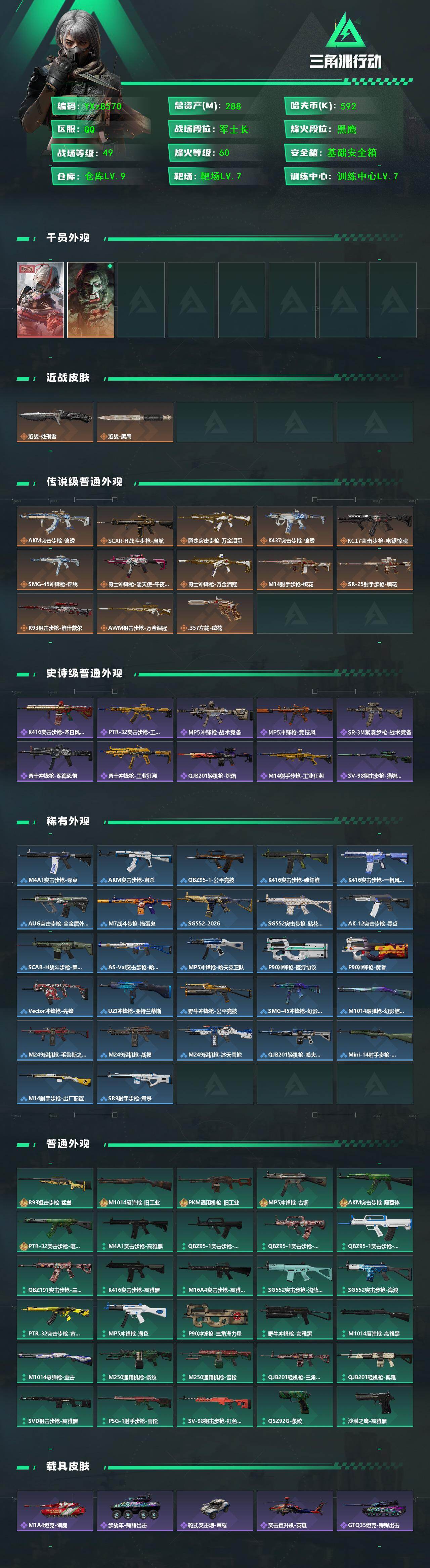 SJZCMW451056三角洲行动账号详情图2