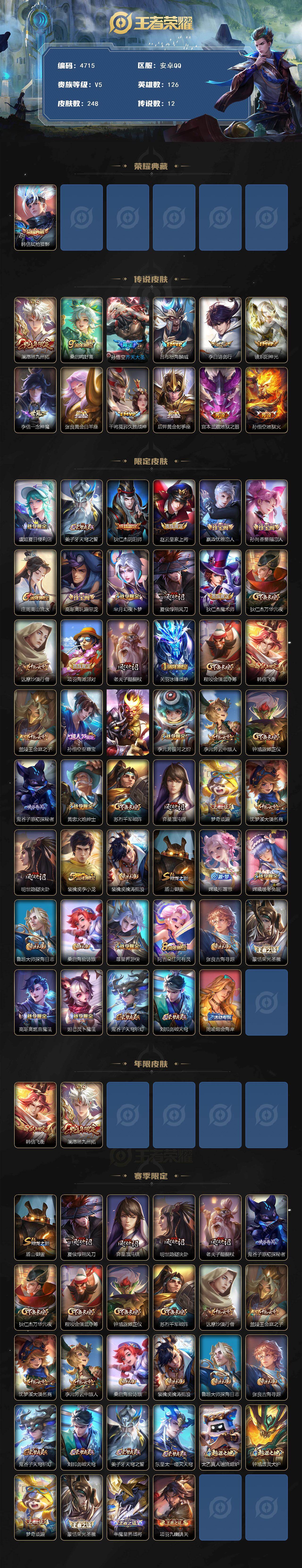 WZJZ4191993王者荣耀账号详情图2