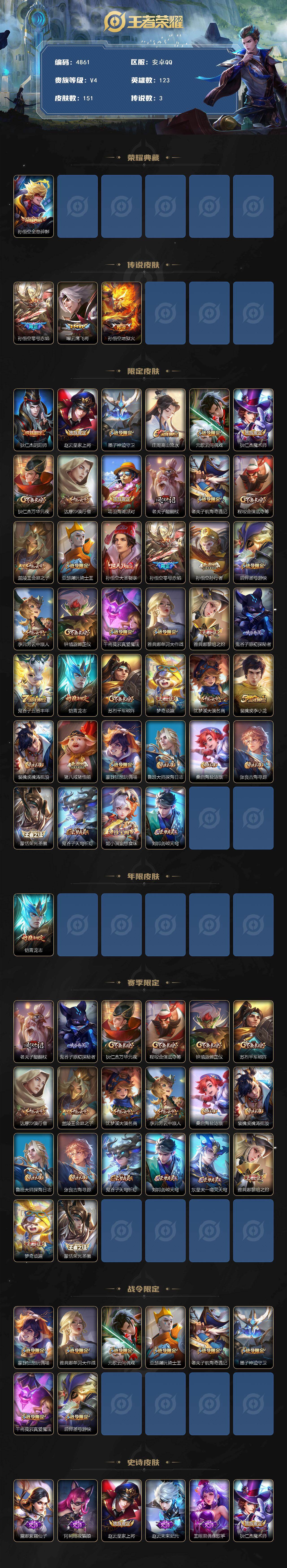 WZCMW4183188王者荣耀账号详情图2