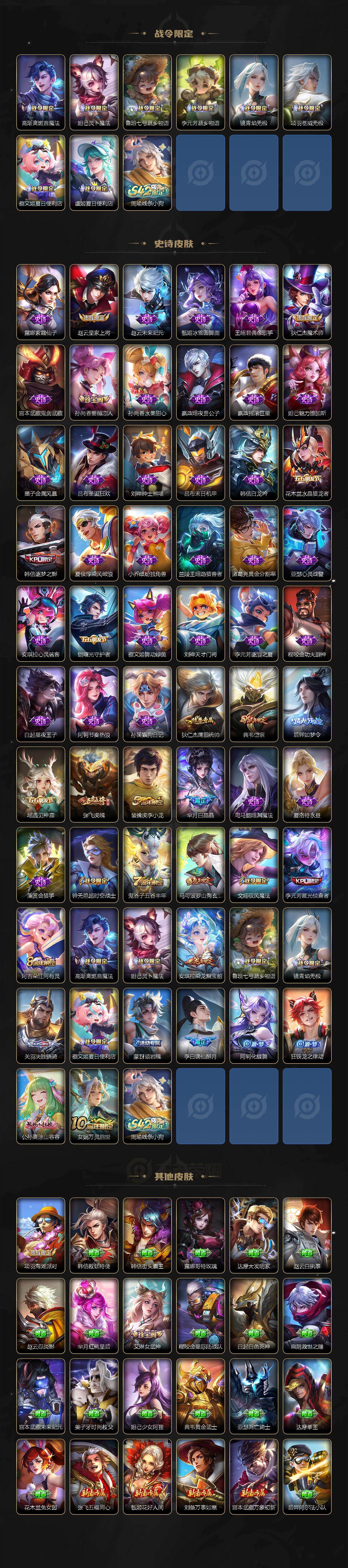 WZJZ4191977王者荣耀账号详情图3 WZJZ4191977王者荣耀账号详情图3