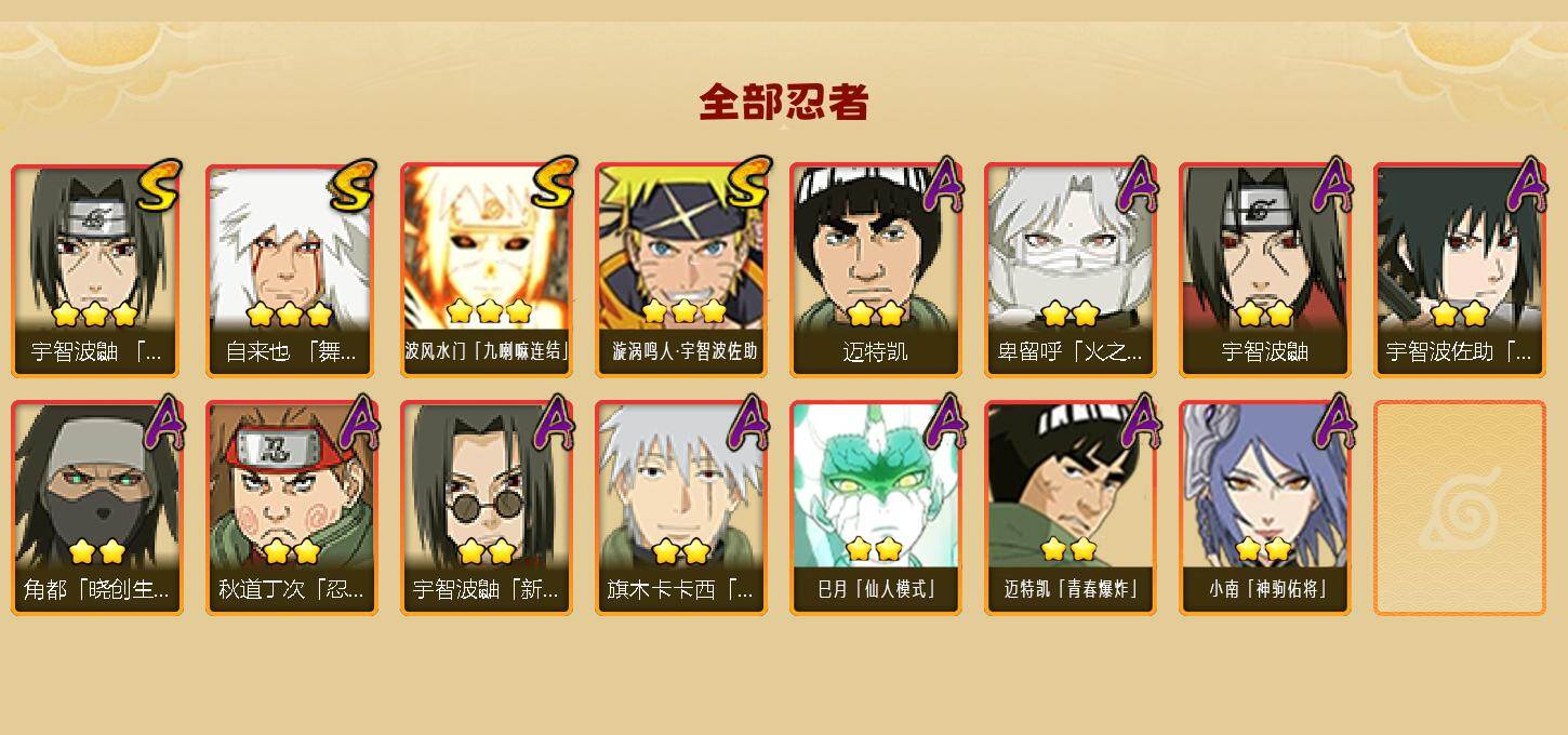 HYEY414890火影忍者账号详情图2