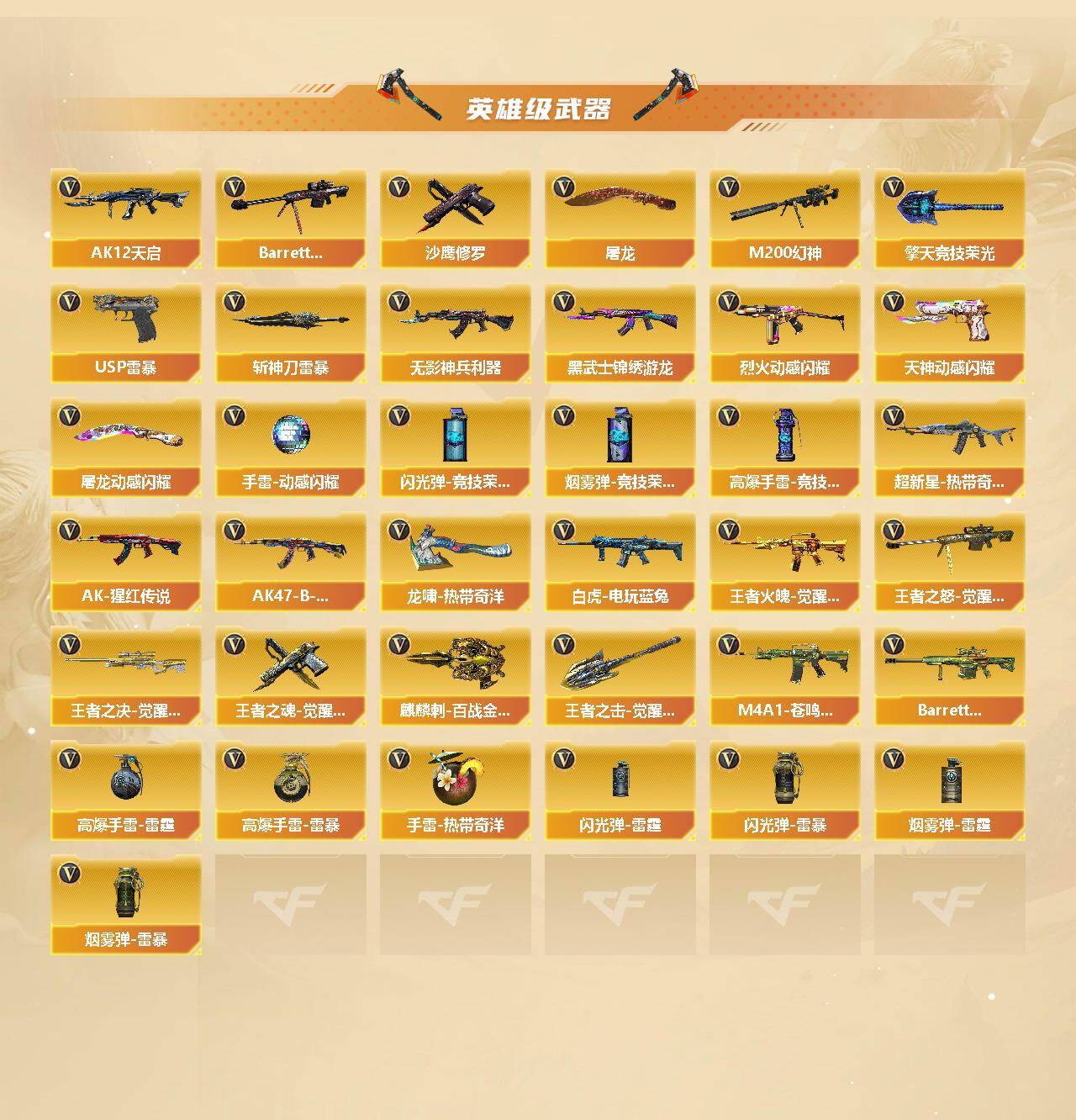 CFCMW448553穿越火线账号详情图3