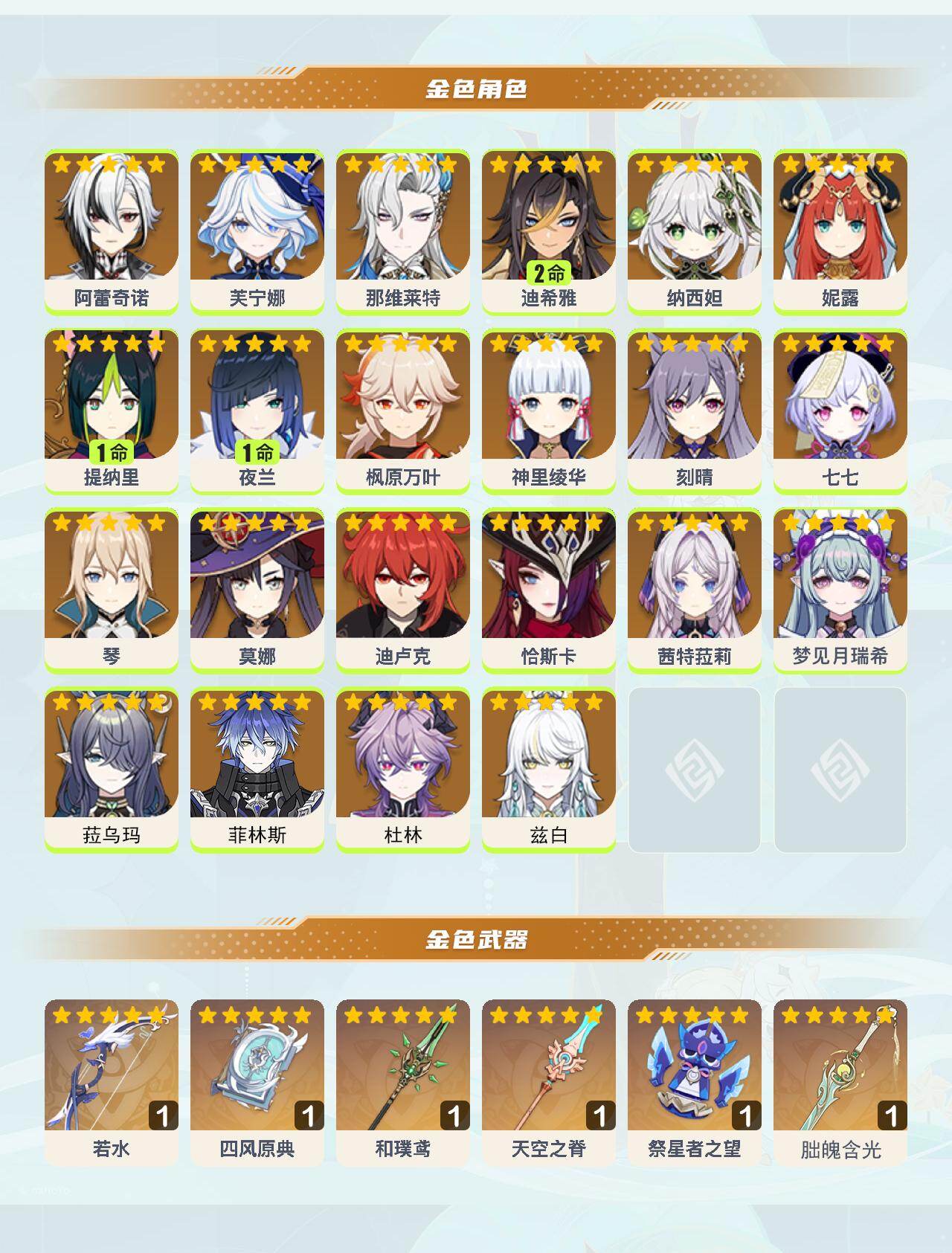 YSEY42827原神账号详情图3