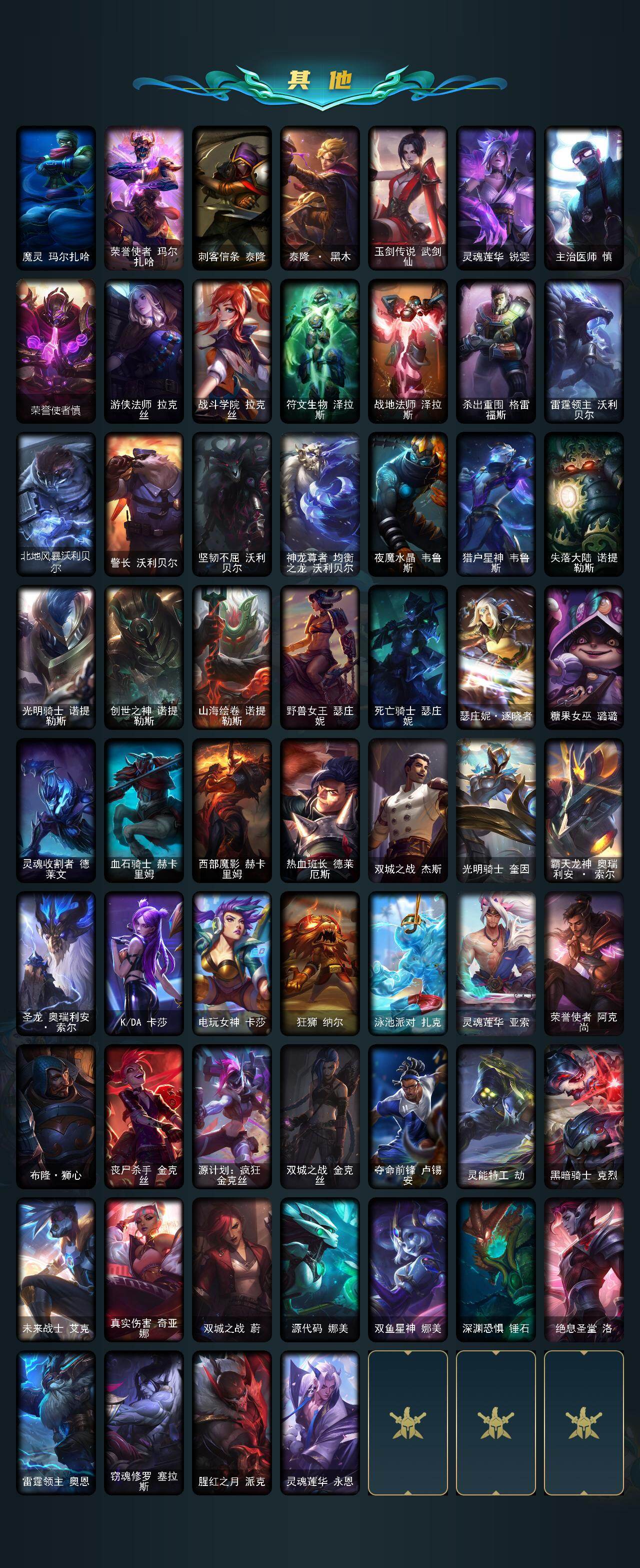 LOLLX422759英雄联盟账号详情图5