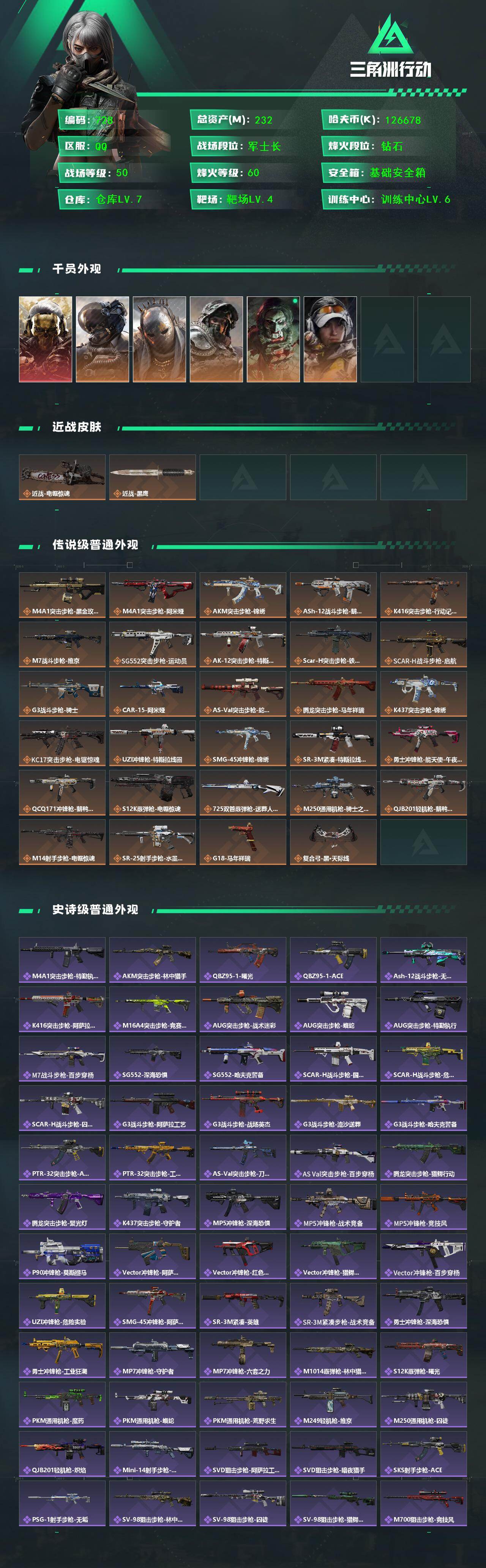 SJZCMW453808三角洲行动账号详情图2