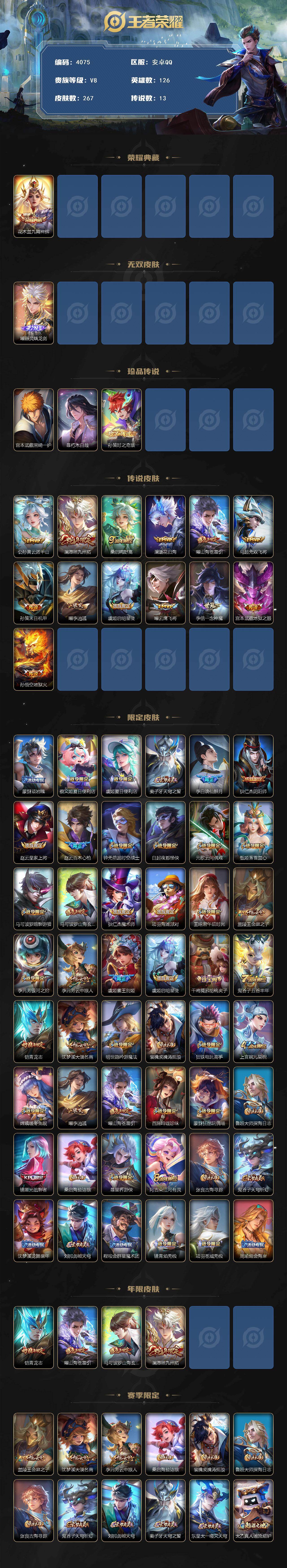 WZCMW4187629王者荣耀账号详情图2