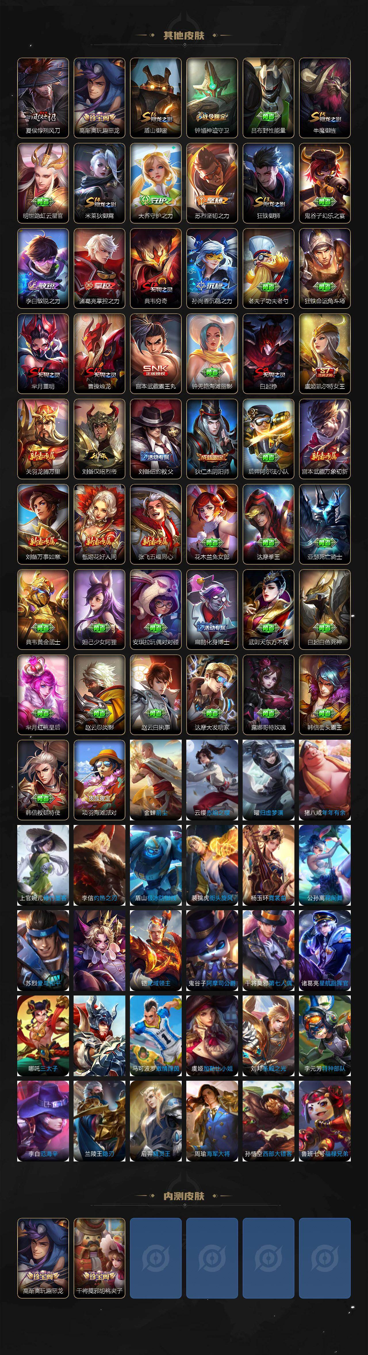 WZJZ4196199王者荣耀账号详情图4 WZJZ4196199王者荣耀账号详情图4