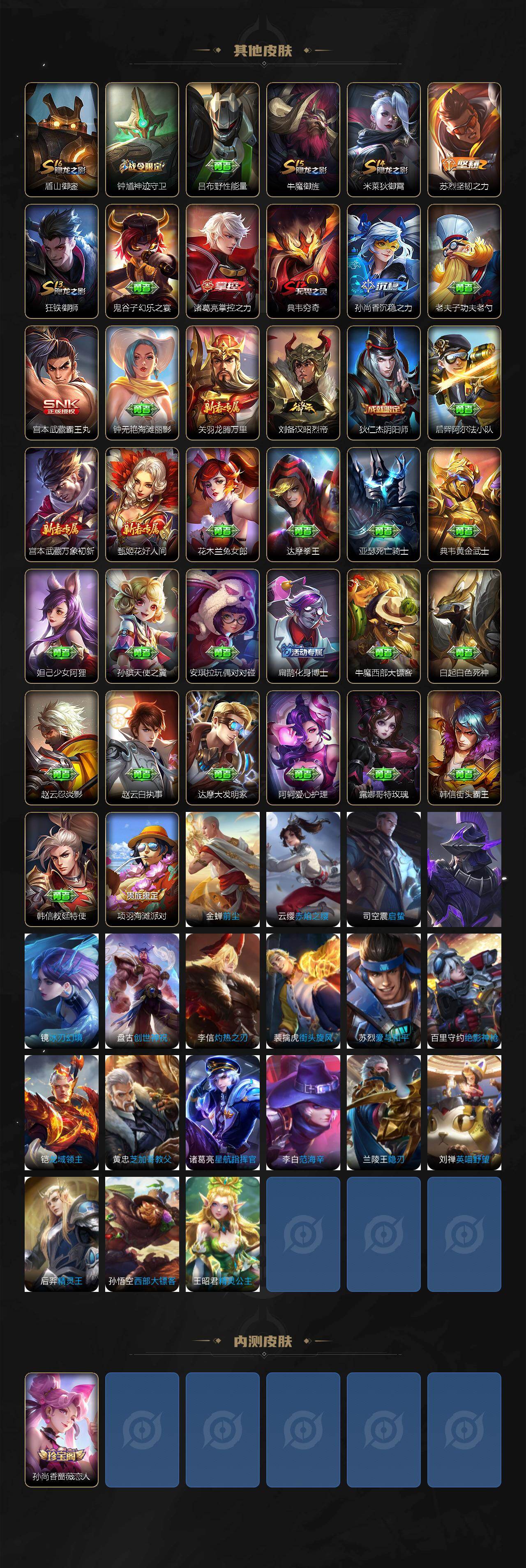 WZJZ4196197王者荣耀账号详情图4 WZJZ4196197王者荣耀账号详情图4