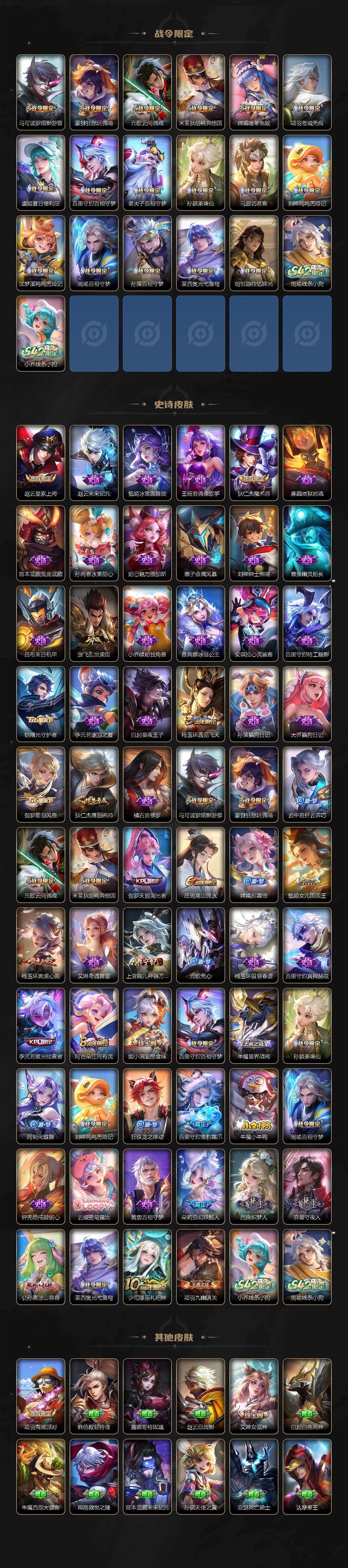 WZLX4192438王者荣耀账号详情图3 WZLX4192438王者荣耀账号详情图3