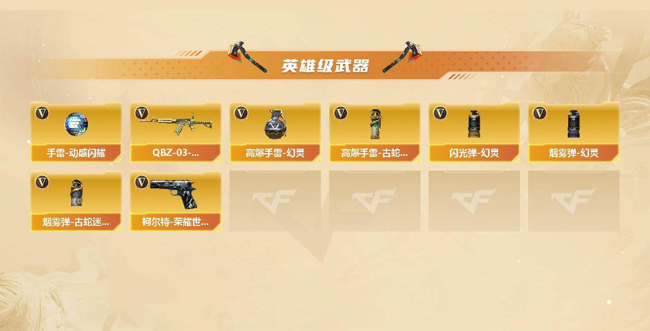 CFCMW449785穿越火线账号详情图3