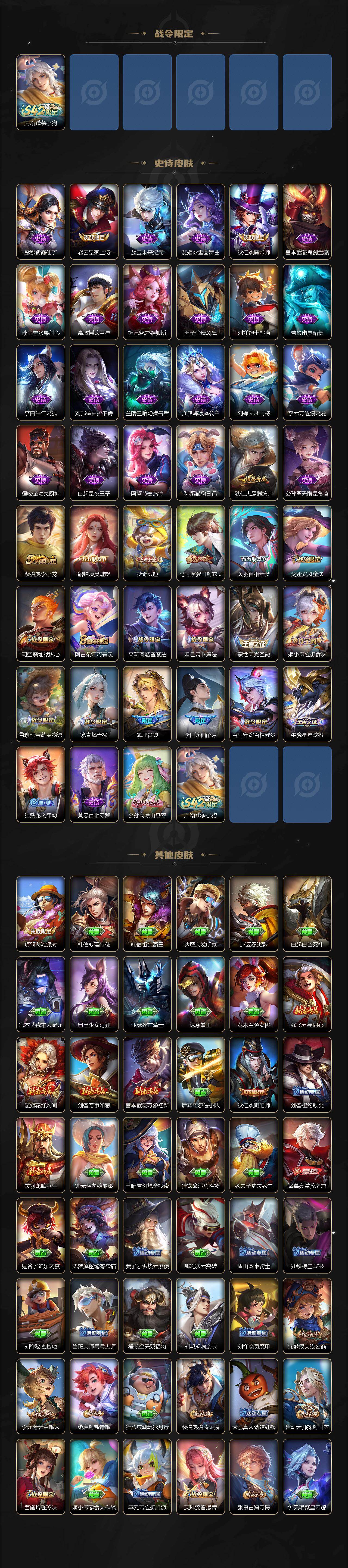 WZQM4205576王者荣耀账号详情图4